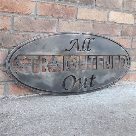 sheet metal graphics|custom made metal signage.